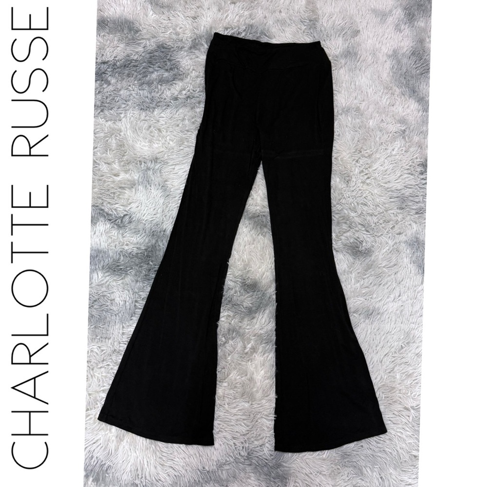 💰LAST CHANCE 💰Charlotte Russe Black Flare Pants